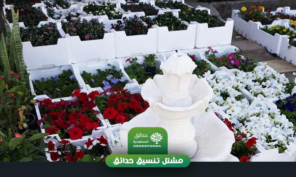 مشتل تنسيق حدائق السعودية بالرياض