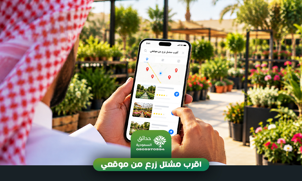 اقرب مشتل زرع من موقعي