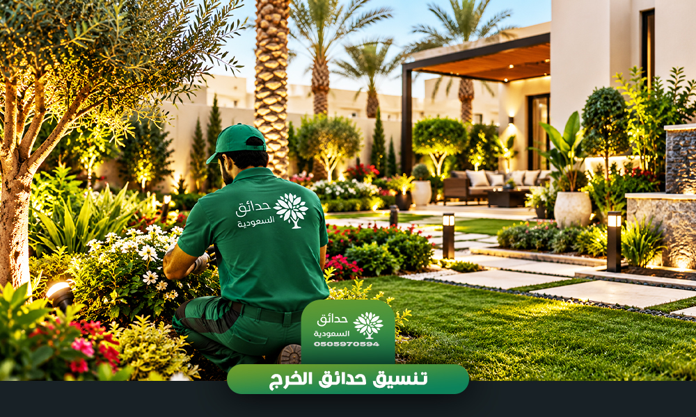  تنسيق حدائق الخرج